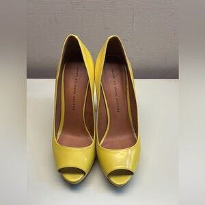 Marc By Marc Jacobs Yellow Stiletto Heels